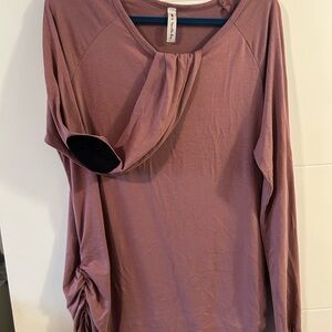 Vanilla Bay Dusty Rose Long Sleeve Top